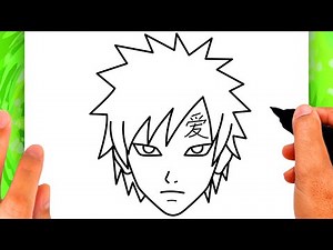 COMMENT DESSINER GAARA FACILEMENT | DESSIN DE GAARA FACILE
