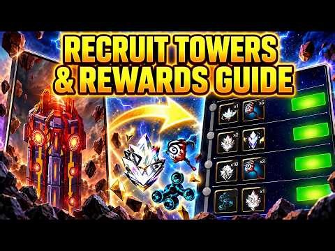 Recruit Towers & Rewards Guide #mcoc #marvelcontestofchampions #kabam