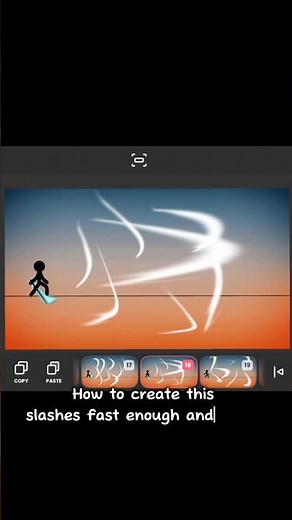 Sword Slash (Flipaclip) || Animation Basics #animationshorts #animation