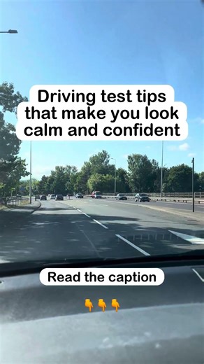 Top driving test tips