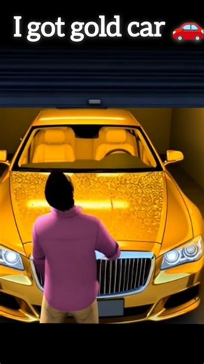 Franklin with gold car shorum 😮 #viral #gta5 #indianbikedriving3d #ibd3d
