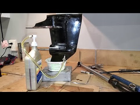 1992 Merc 9.9 Lower Unit Repairs Part II