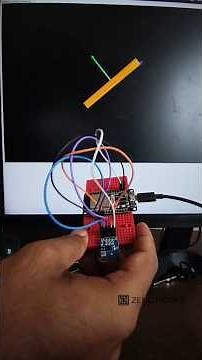 MPU6050 motion tracking #diy #sensor #motion #iot #python