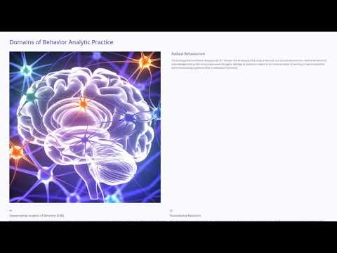 Applied Behavior Analysis for Early Learners (EDU-380) -mFoundations of Behavioral Analysis