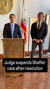The misdemeanor criminal case against Encinitas City Councilman Luke Shaffer has been suspended after Shaffer agreed to a diversion program on Monday at the Vista Courthouse. Shaffer must complete 60 hours of community service and eight hours of anger management and if he does so by Dec. 1, 2026, the case will be dismissed. His next hearing is scheduled for July 1 to report on his diversion program progress. Shaffer was facing a misdemeanor assault and hit-and-run stemming from a parking inciden