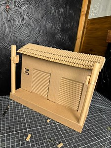 1.2M views · 25K reactions | Fachada de bar parte 2 #cenário #bar #artesanato #miniatura #papelão | Elvis Oliveira | Facebook