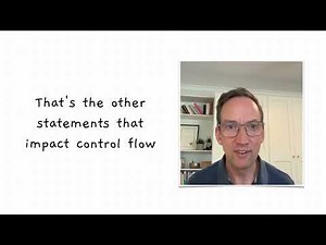 Other Control Flow Statements