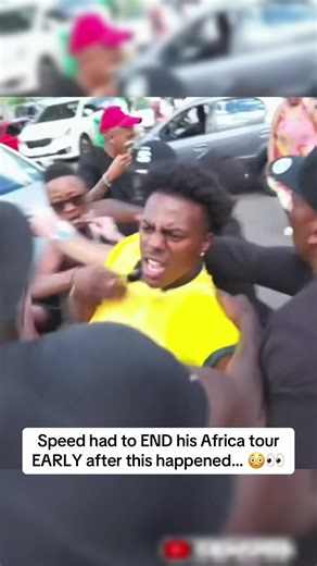 Speed had to END his Africa tour EARLY after this happened… 😳👀 #ishowspeed #africa