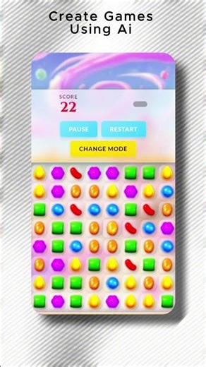 🎮 Create an entire game with just ONE prompt! 🤯 #shorts