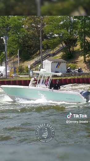 Meltdown in the canal! 😳 Family rages at the boat ahead of them for leaving a large wake! 🌊 🌊 🌊 #pointpleasantcanal #boats #boating #boatlife #summer #waves #jerseyshore #jerseyboats #wavyboats #nowakezone #meltdown #rage #freakout