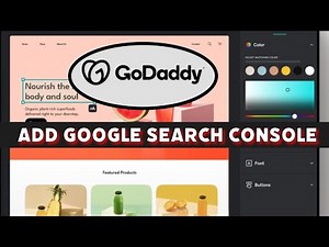 How to Add Google Search Console on Godaddy 2025?