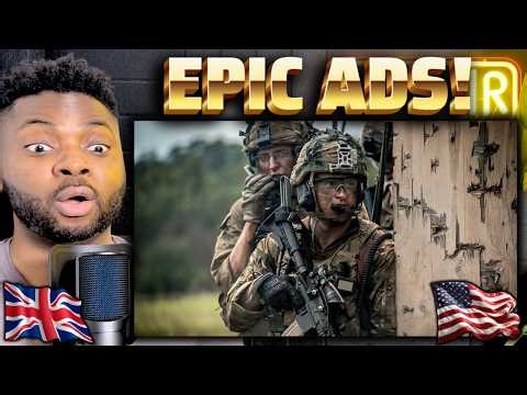 US Military BEST COMMERCIALS! | British Guy Reacts 🇬🇧
