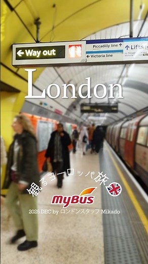 【🇬🇧ロンドン】地下鉄で使える英語🚇“Tube“の基本フレーズ