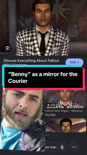 Some simple observations on Benny. #falloutnewvegas #newvegas #fnv #fallout #falloutshow