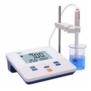 [Hot Item] pH100b Laboratory Economical Reading Benchtop pH Meter, Digital Electrical Conductivity Testing Meter for Hydroponics Lab