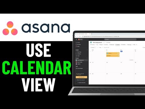 How To Use The Calendar View On Asana 2025 (QUICK GUIDE)