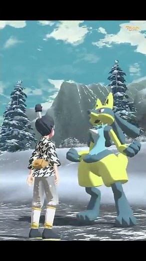 My SHINY Alpha Riolu Evolved Into SHINY Alpha Lucario Pokémon Legends: Arceus