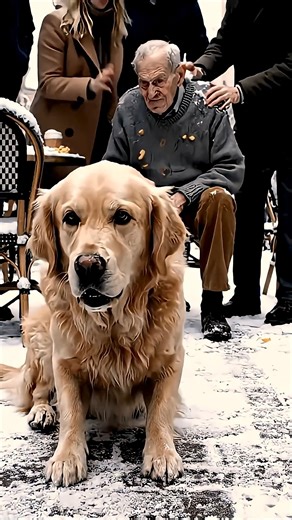 Ai Stories on Instagram: "A Golden’s GraceTaught a Woman a Lesson in Kindness! #karma #dog #humanity #reelsfb #lifelesson #kindness #viralreelschallenge"