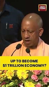 Uttar Pradesh CM Yogi Adityanath Targets $1 Trillion Economy for UP by 2030 #cmyogi #future #bjp