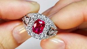 45K views · 5K reactions | Unheated Jedi Pigeon Blood Madagascar Ruby Ring at 2.1ct By Kat Florence https://www.katflorence.com | KAT FLORENCE | Facebook