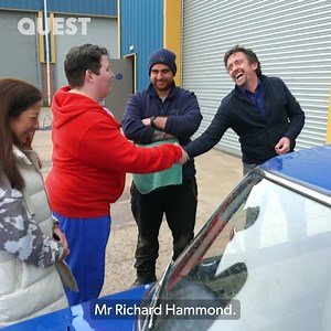 Richard teams up with a rival mechanic to repair Anne-Marie's late father's classic car 🥹 #RichardHammondsWorkshop | Quest