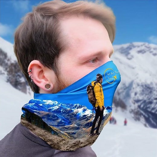 Branded Snood Neck Warmer (Full Colour) by BMPM | Clear Prospects Ltd