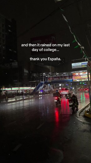 FEU España: It Rained on My Last Day of College