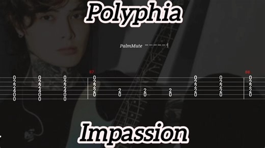 Polyphia-Impassion吉他动态谱
