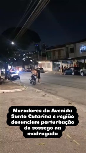 Portal DJA on Instagram: "Moradores da Avenida Santa Catarina denunciam perturbação do sossego na madrugada Moradores da Avenida Santa Catarina relataram uma noite de transtornos causada pelo barulho constante de motos que circularam pela via durante toda a madrugada desta semana. Segundo os relatos, a situação se repete todos os anos no mesmo período e tem afetado diretamente o descanso de famílias, incluindo crianças pequenas e idosos. De acordo com uma moradora, o barulho começou durante a no