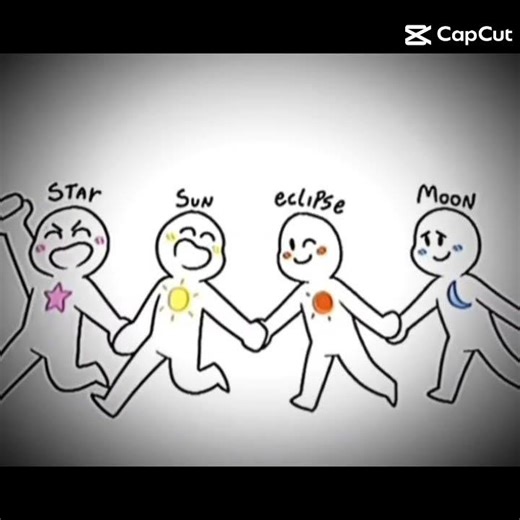 Sun eclipse moon and star!!