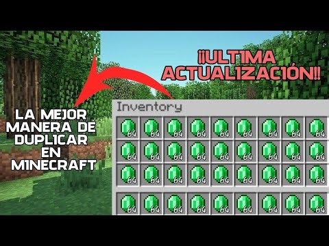 La MEJOR de DUPLICAR en Minecraft ULTIMA VERSION (BEDROCK/JAVA)