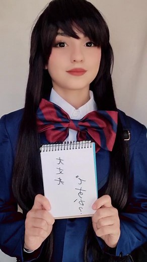 New cos!!! ✨️ #komi #komisan #komicantcommunicate #anime #komidiosa #tadano #hitohito #najimi #kominopuedecomunicarse