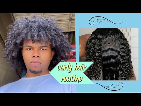 Curly Hair Routine For Bangs *immaculate*