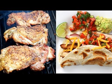 How to Grill Chicken Fajitas (Easy Mexican Style Recipe)
