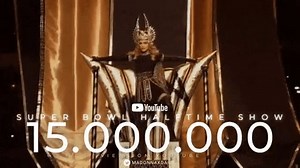 Madonna's Super Bowl halftime show performance reached 15 MILLION views on YouTube, took 8 months to reach this milestone since the official upload in January 2021 | Remixers United