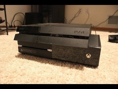 PLAYSTATION 4 vs XBOX ONE - Console Size and Camera Comparison (PS4 XB1 Kinect Review)
