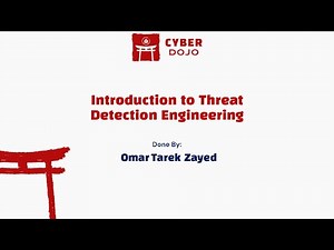 Introduction to Threat Detection Engineering