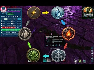 Clearing Elementals to get to Bionic + my favorite Ark Dino!