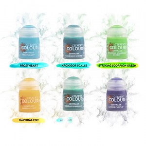8.6K views · 221 reactions | There are bold and bright colours aplenty in the new range of Contrast paints – get ready for some truly vivid hues. https://bit.ly/3yfdkbn | Warhammer 40,000 | Facebook