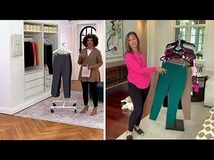 Susan Graver Weekend Premium Stretch Ankle Leggings on QVC