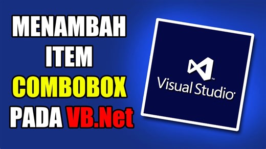 Cara menambah item combobox pada VB.Net #combobox #vbnet #visualstudio Youtube : https://youtu.be/hCXu9lWgVm4 Situs Web: https://www.priacoding.com/ | Pria Coding | Facebook