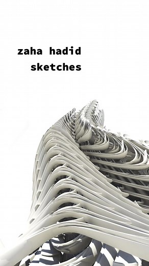 Zaha Hadid Architectural Masterpieces and Sketches