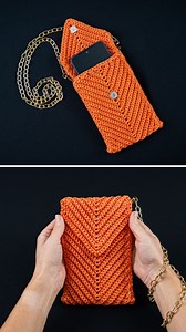 271K views · 4.5K reactions | Quick and easy Crochet Phone Bag!...