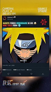 Naruto's Baddas Punch 🤯🥶 #shorts #naruto