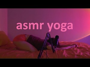 ASMR Yoga in Bed for Sleep 💤