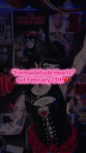 Dark Burlesque Delight: 'Formaldehyde Hearts' Release