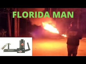 Florida Man Arrested for Using Flamethrower to Settle Parking Dispute