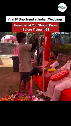 Viral Wedding IV Drip Trend: Safe or Silly? #wedding #trend #skincare