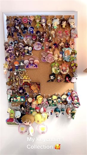 Keychain Collection Showcase: Anime and Game Inspired