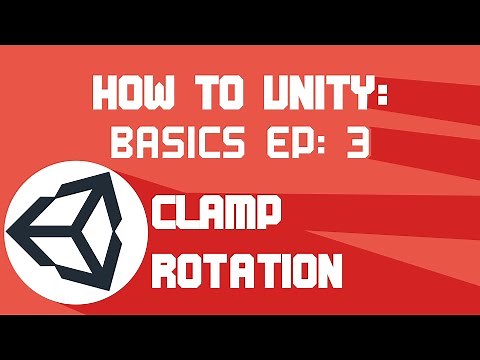 Unity Basics (Cannon Minigame: EP 3) (Clamping Rotation)